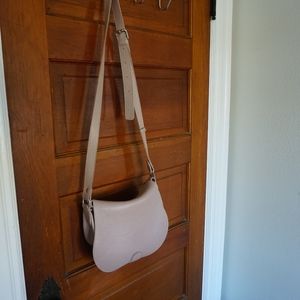 Dusty Pink Flapover Crossbody
